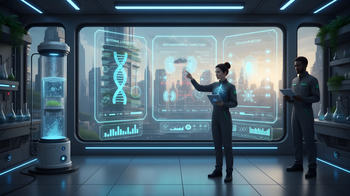 Internal Longevity systems for mitochondrial health and cellular resilience