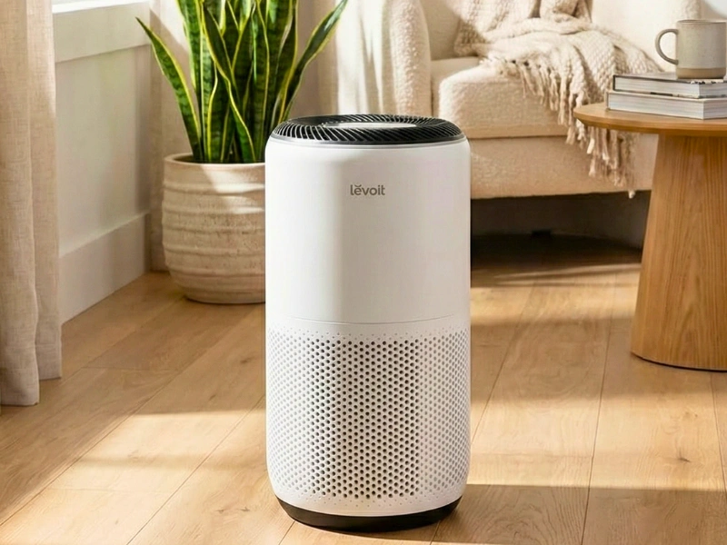 Levoit Core 400S smart HEPA air purifier bedroom — 3-stage filtration, VOC capture, app control, 260 CFM CADR