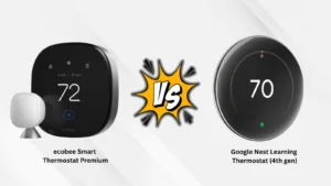 ecobee Smart Thermostat Premium vs Google Nest 4th Gen comparison 2026