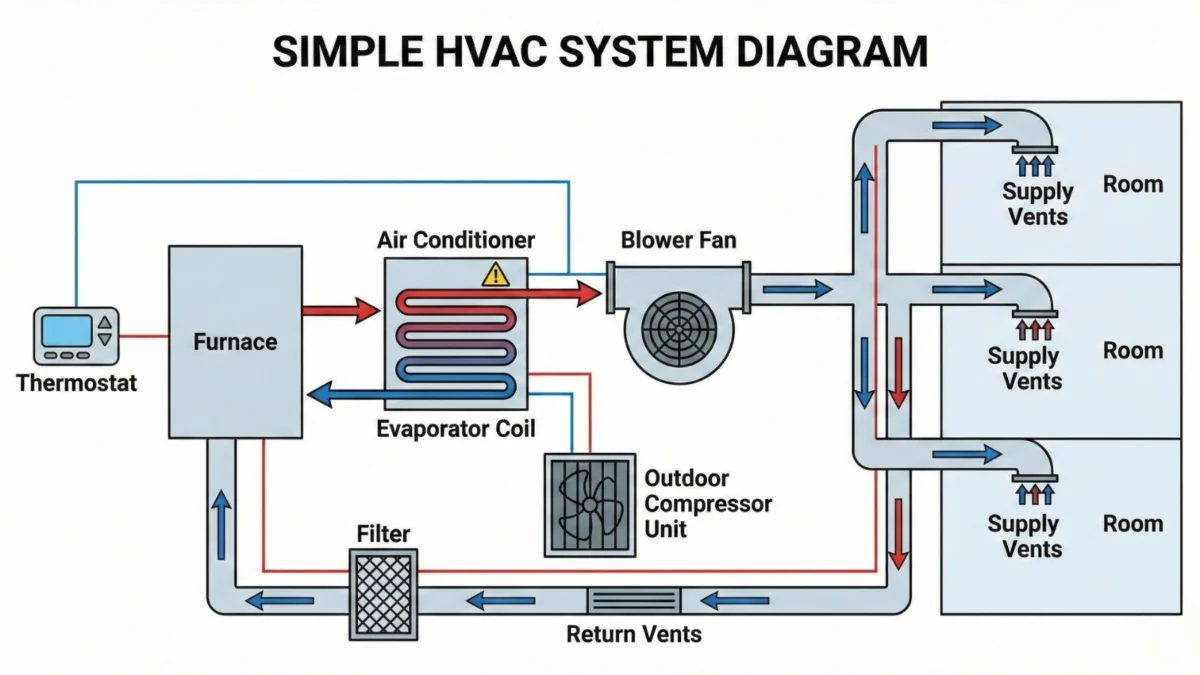 home air filtration systems installed in HVAC ductwork