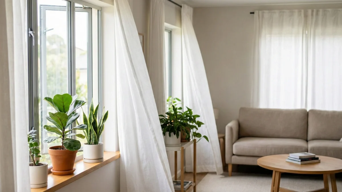 how to reduce indoor air pollutants naturally