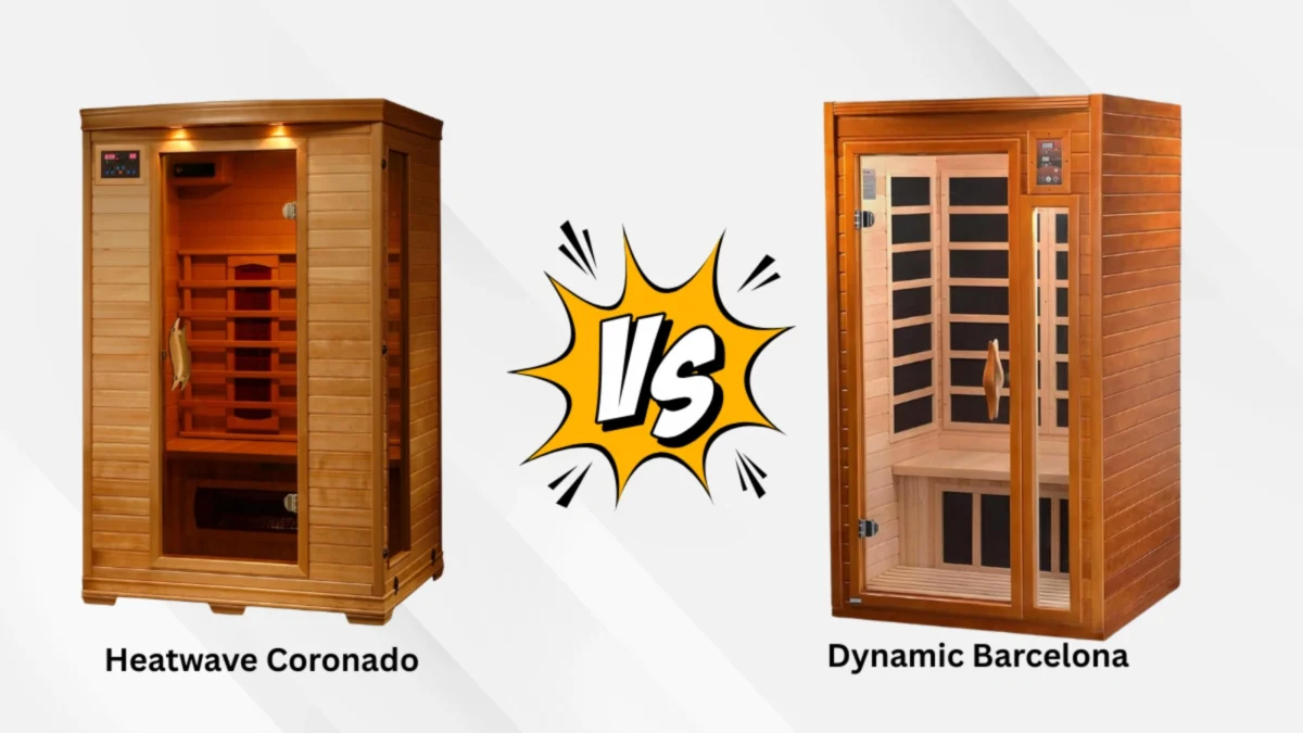 infrared sauna comparison between Dynamic Barcelona and Heatwave Coronado